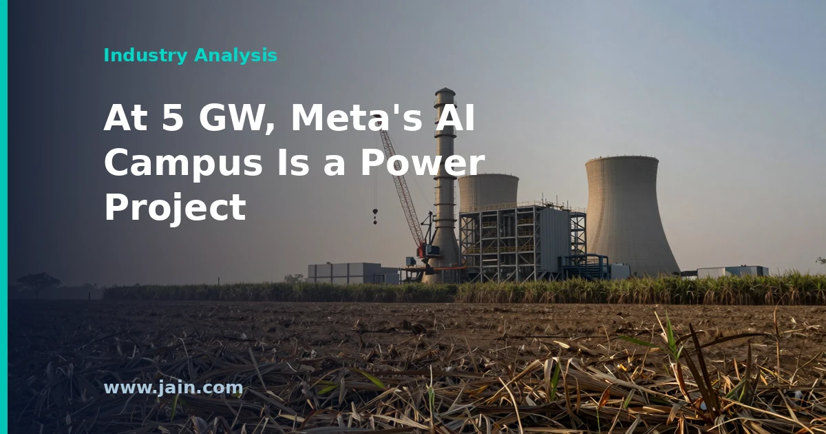 Meta Richland Parish Louisiana AI data center expansion to 5 GW with new gas plants and grid batteries