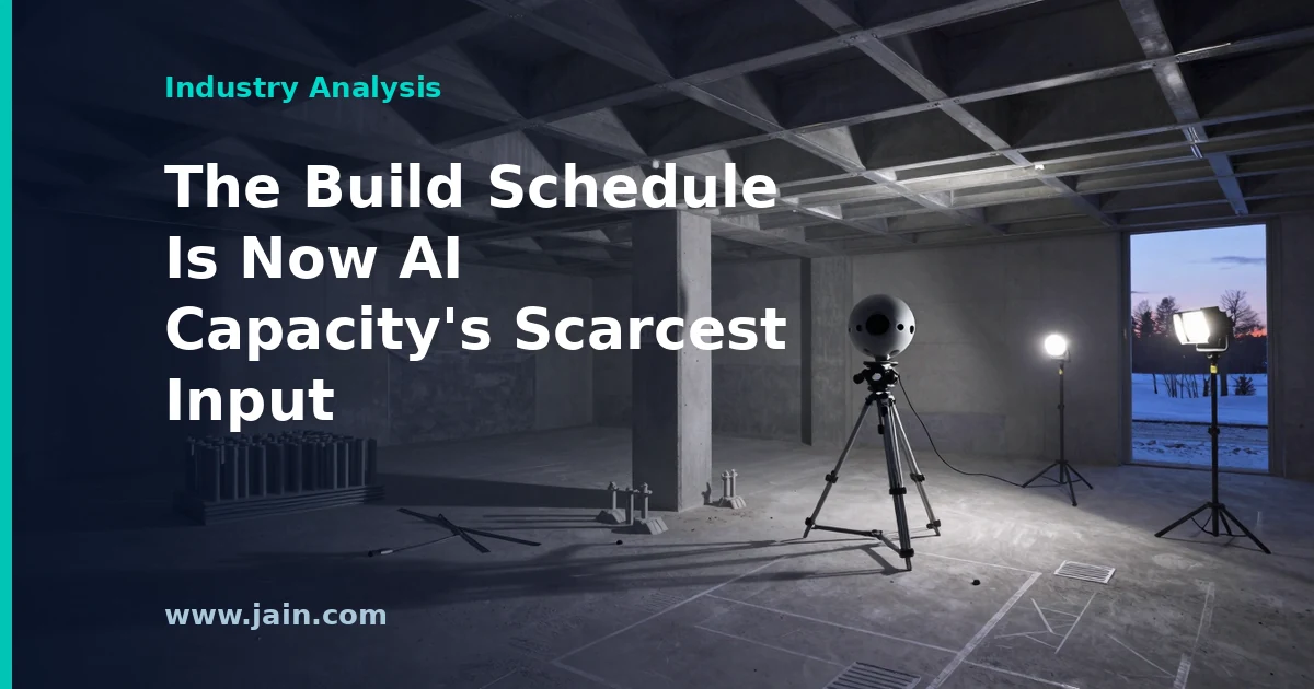 Data center construction site with drone and 360-degree camera capturing AI infrastructure build progress