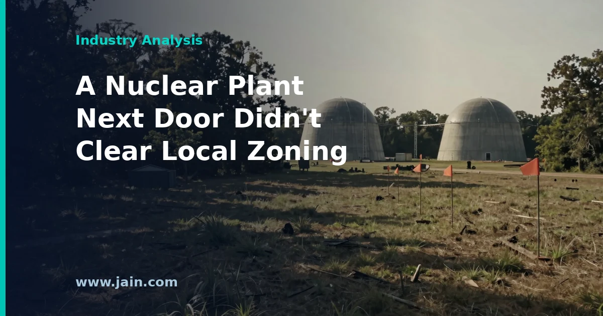 Calvert Cliffs nuclear power plant in Maryland where Amazon withdrew its data center campus proposal