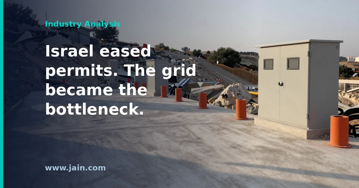 High-voltage transmission lines in Israel as the Electricity Authority freezes data center grid connections for 140 days