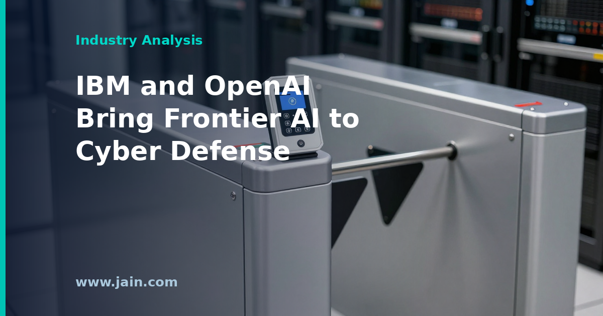 IBM and OpenAI partnership bringing frontier AI to enterprise cyber defense operations
