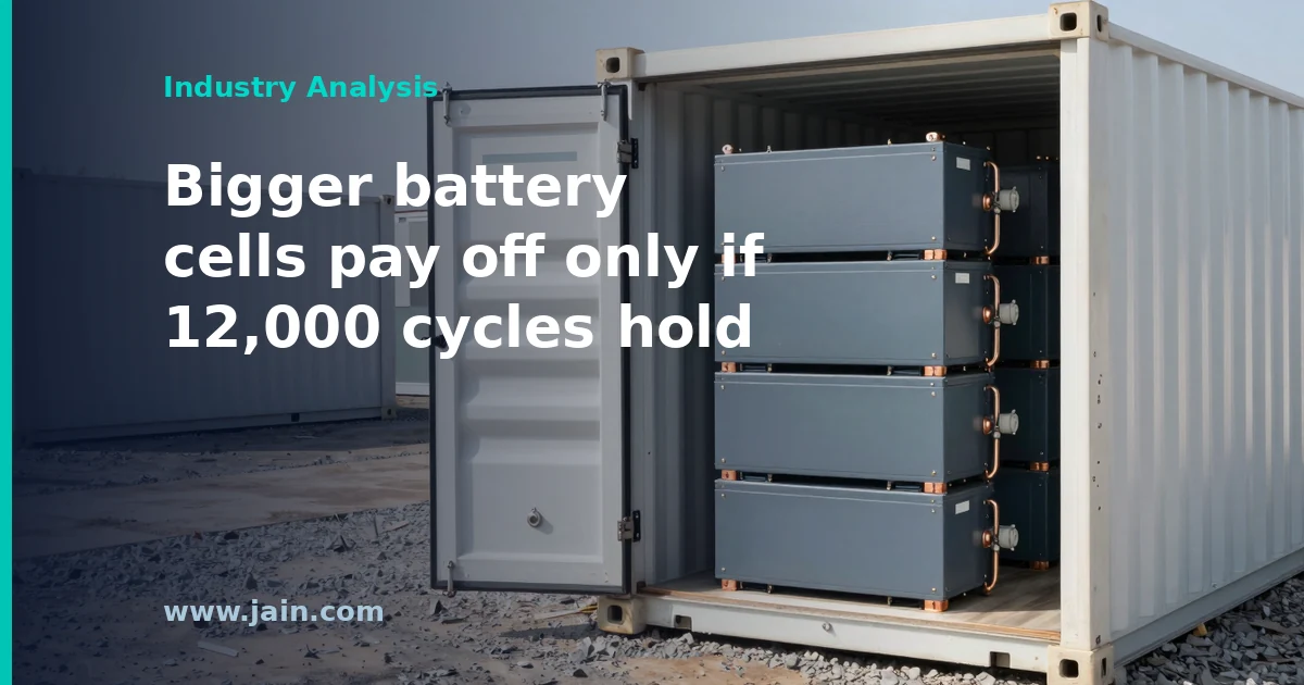 Pylontech 601 Ah LFP prismatic cells coming off the Hefei production line for grid-scale energy storage