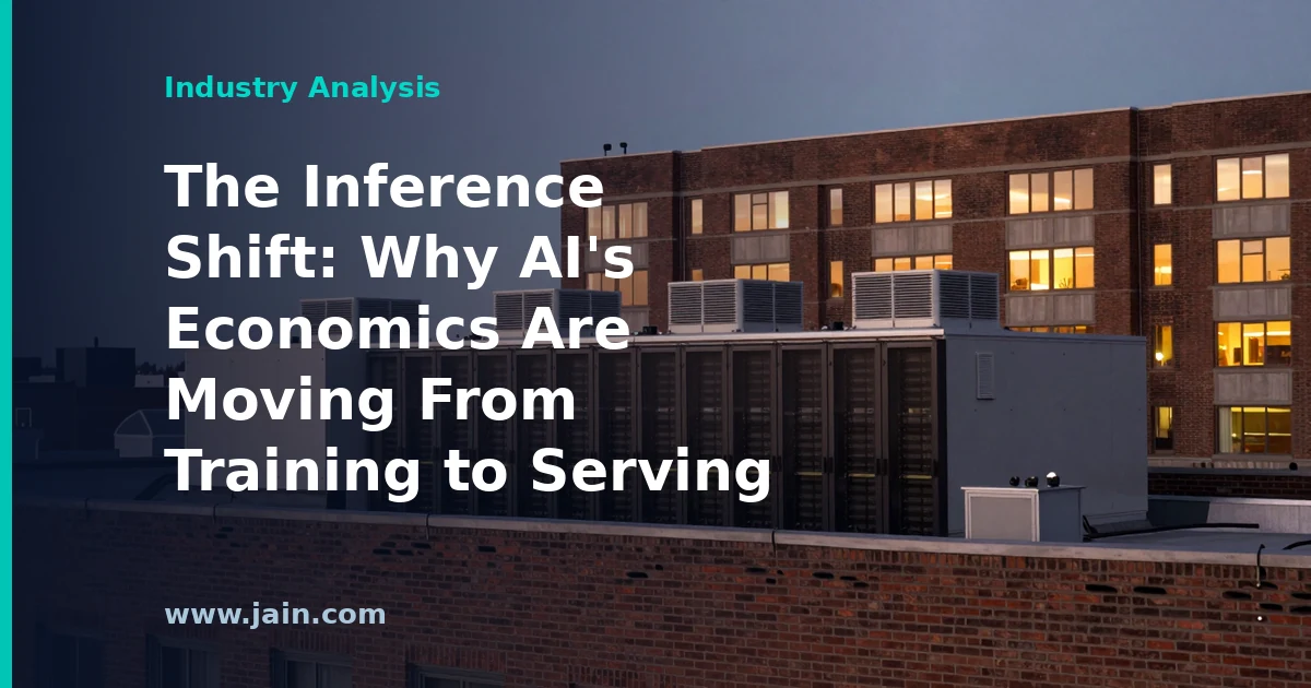AI inference shift: distributed data centers serving user queries as training gives way to inference workloads