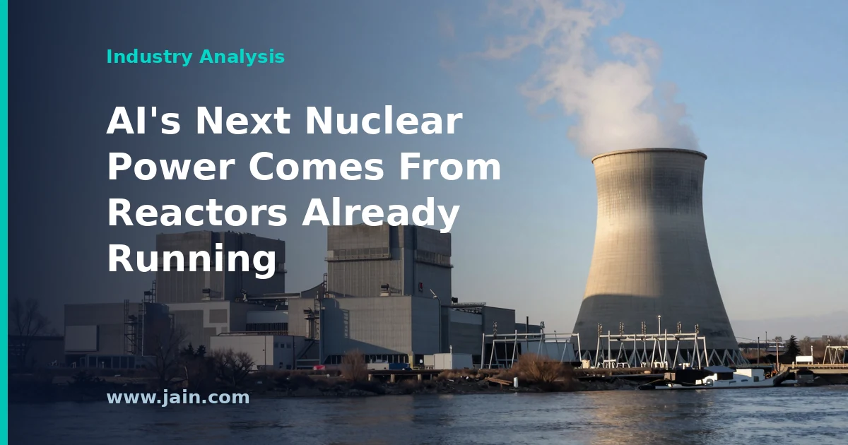 Cooling towers at a Constellation nuclear plant receiving uprates under a conditional $5 billion DOE loan