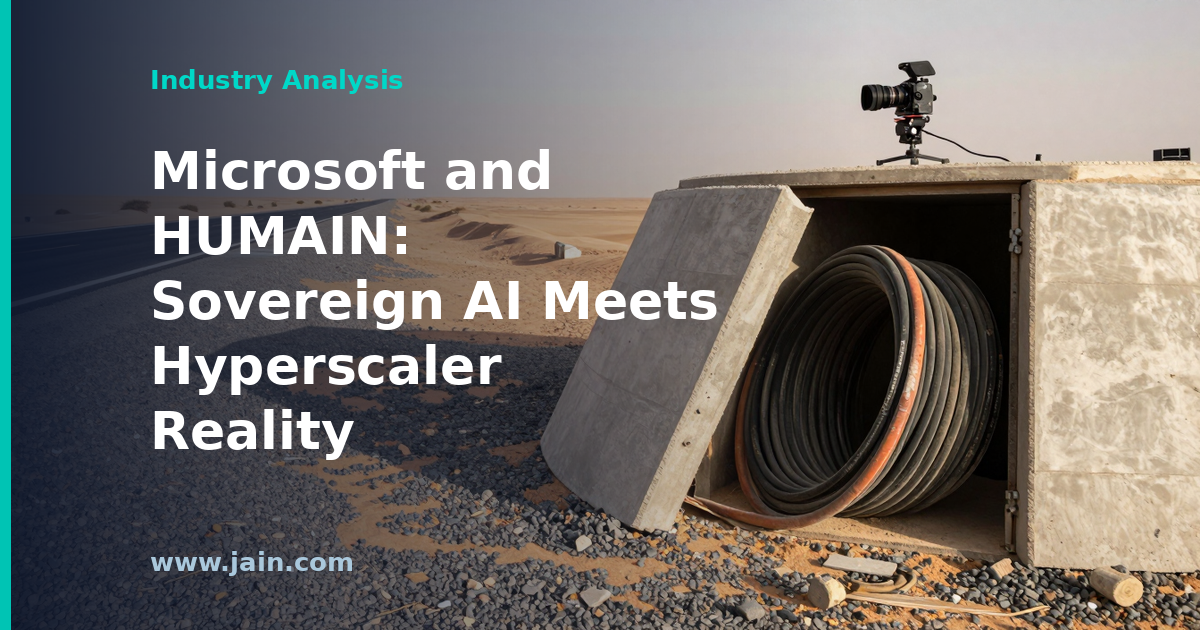 Sovereign AI infrastructure in Saudi Arabia: Microsoft and HUMAIN partner on ALLAM Arabic models and cloud compute