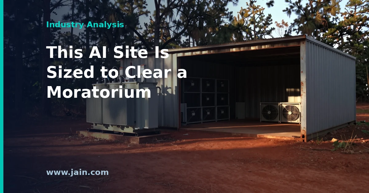 Former Bitcoin mine site in Spartanburg County, South Carolina, slated to become a 50MW AI data center for Nebius