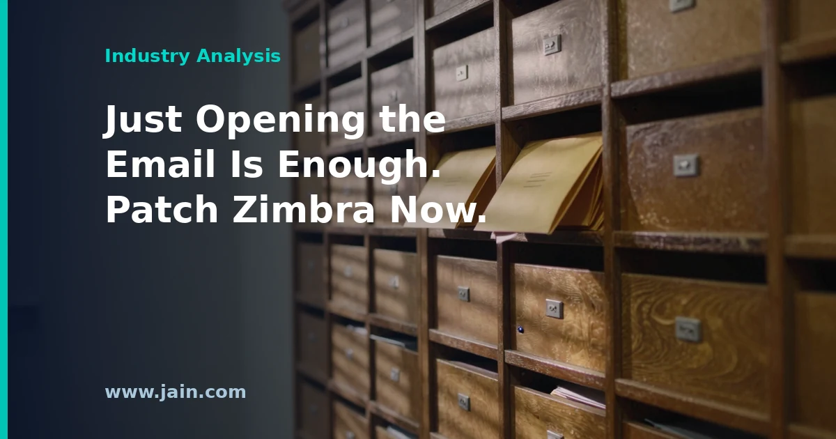 Zimbra webmail inbox with a malicious email highlighted, illustrating the NSA advisory on a Russian state-backed phishing campaign