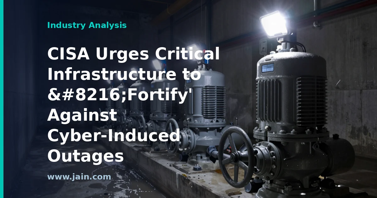 Power grid control room representing CISA critical infrastructure cyber defense warning