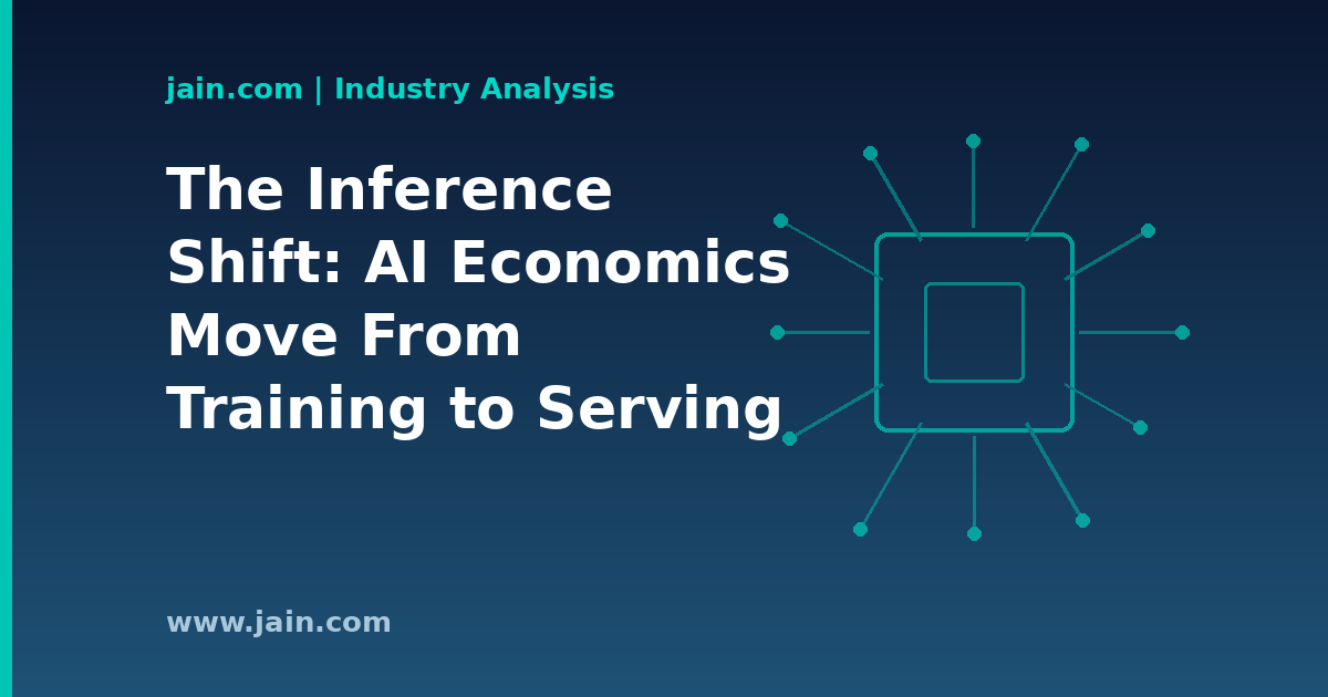 AI inference shift: distributed data centers serving user queries as training gives way to inference workloads