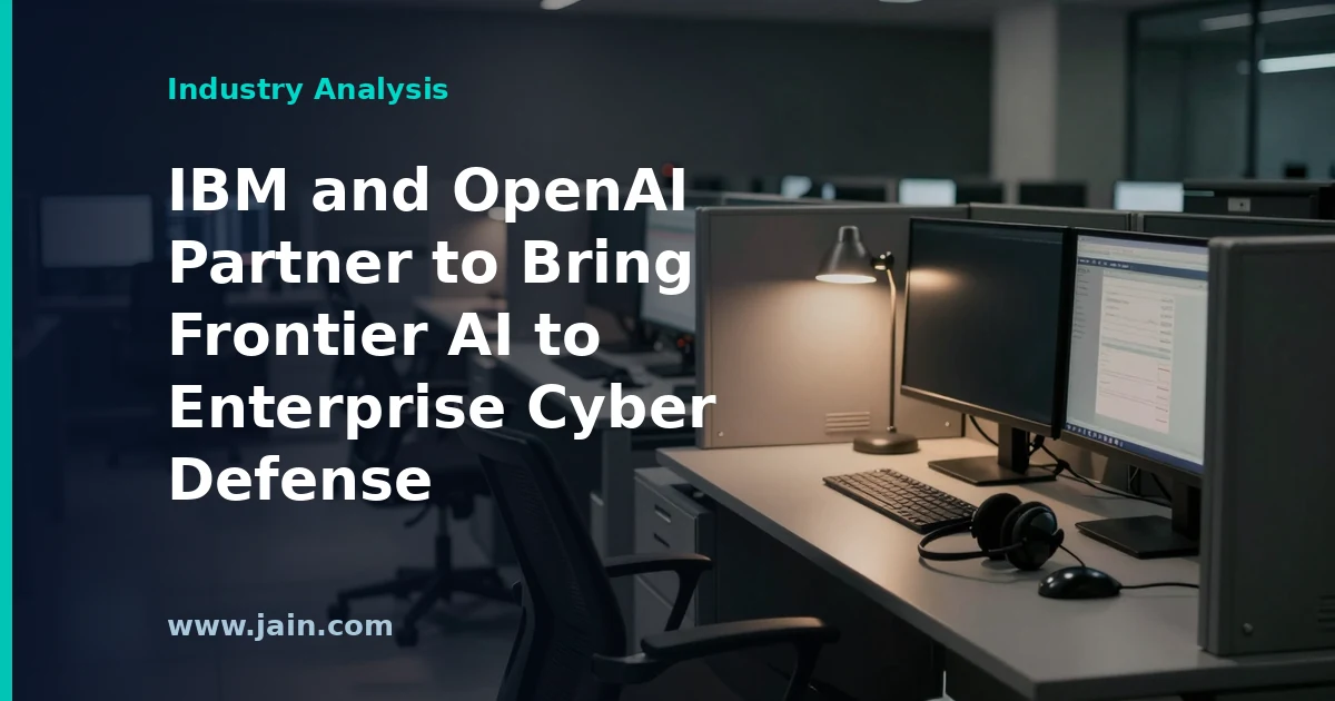 IBM and OpenAI partnership bringing frontier AI to enterprise cyber defense operations