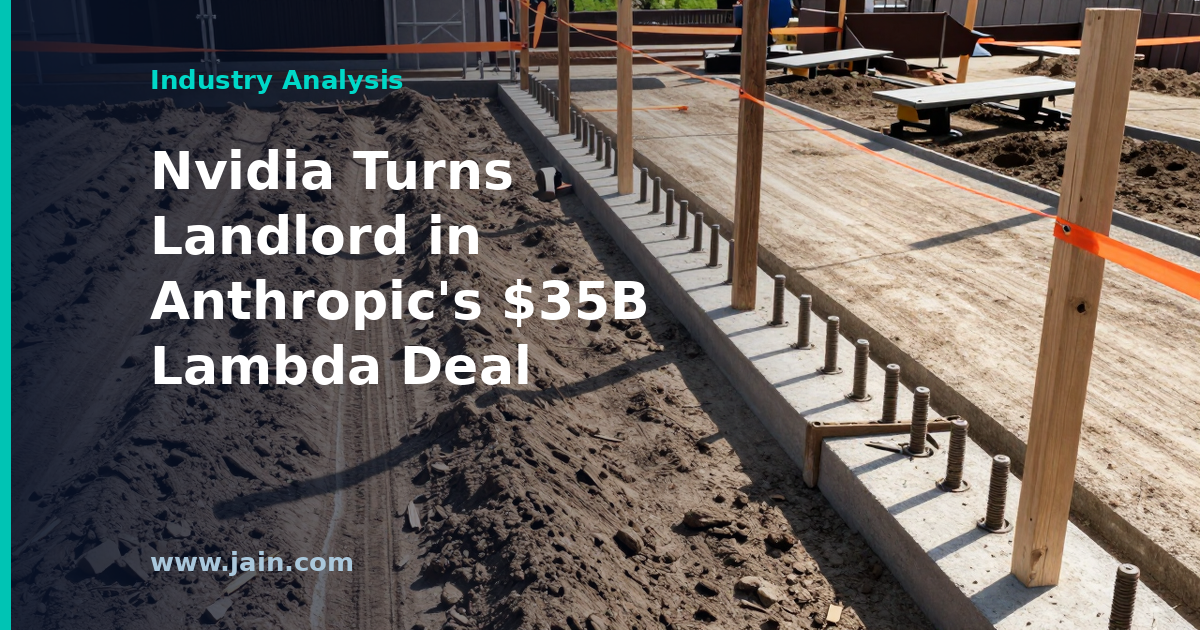 Nvidia-backed AI data center racks in Texas behind Anthropic's $35B Lambda cloud deal