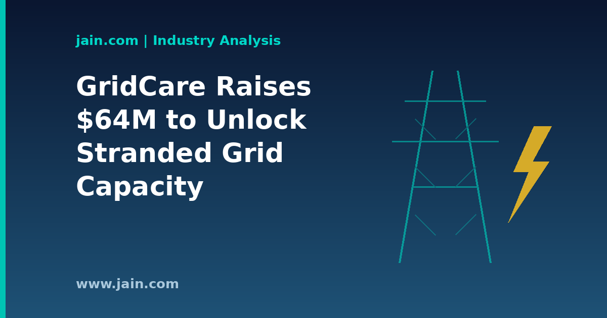 Transmission lines feeding an AI data center, illustrating stranded grid capacity
