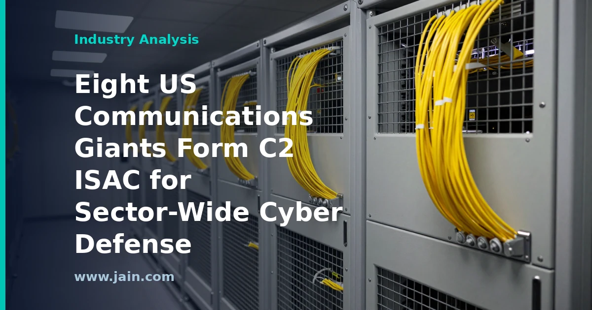 Eight US communications firms link networks under the new C2 ISAC cyber threat-sharing alliance