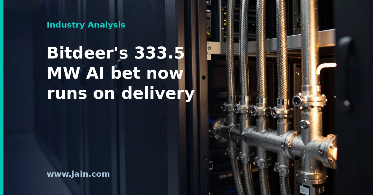 AI cloud data center halls on Bitdeer's Cyberjaya, Malaysia campus, home of the 60 MW A103 facility